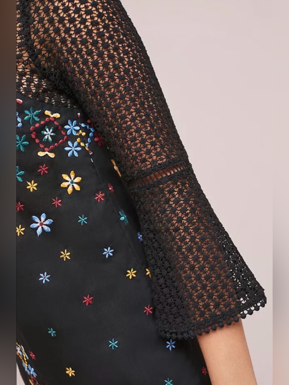 Anthropologie, Akemi + kin Maud Embroidered shift dress, size 6 - Picture 3 of 16